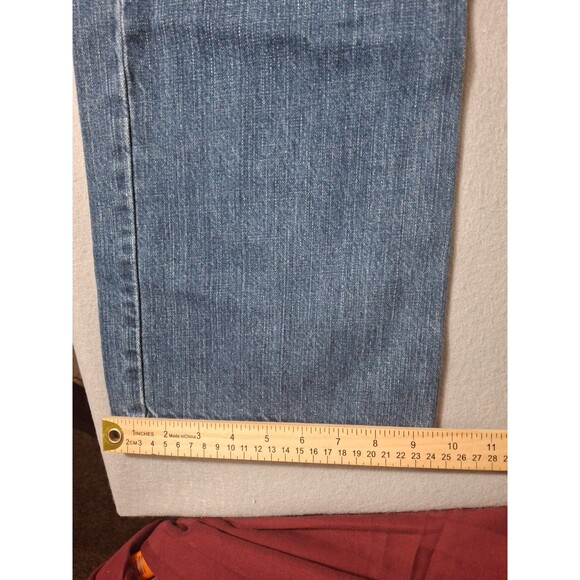 Levis 559 Jeans Mens 36x34 Denim Pants Washed Out Wide Leg Straight Loose Work - Picture 6 of 13